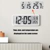 LCD Electronic Clock with Easy To Read Temperature Display Suitable for Modern Lifestyle Easily Setting Clock Decors