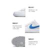 (GS) Nike Court Borough Low 2 'White Blue Green' Kids' BQ5448-123