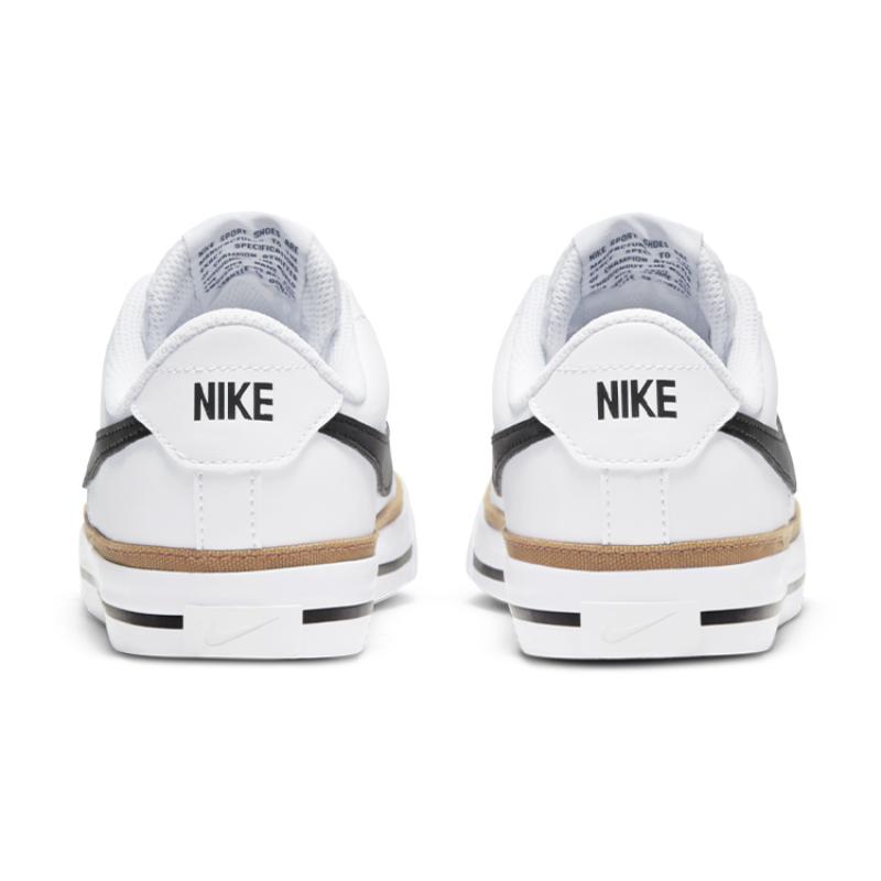 Nike Court Legacy White Desert Ochre GS Sneakers DA5380-102