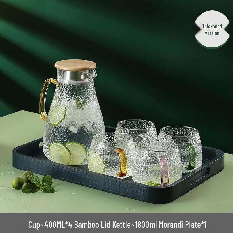 

Green Apple High-Temperature Glass Water Set