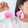 Simulated Flower Flower Earrings Korean Style Flower Drop Earrings Butterfly Orchid Earrings  Party