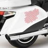 Honeycomb Hexagon Pattern Car Sticker, Self Adhesive PVC Decals for Car/Truck Motorbike Side Stickers