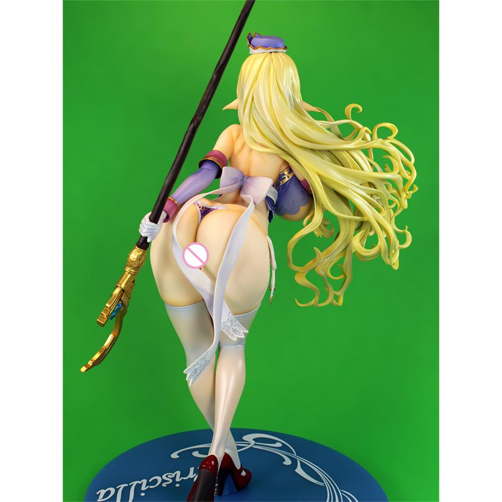 23CM Vertex Elf Mura 4th Priscilla Sexy Girl 1/6 Scale PVC Anime Action Figures Adult Collection Hentai Model Toys Doll Gifts