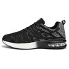 Autumn low-top large-size fly-woven mesh breathable running shoes air cushion soft-soled sports shoes