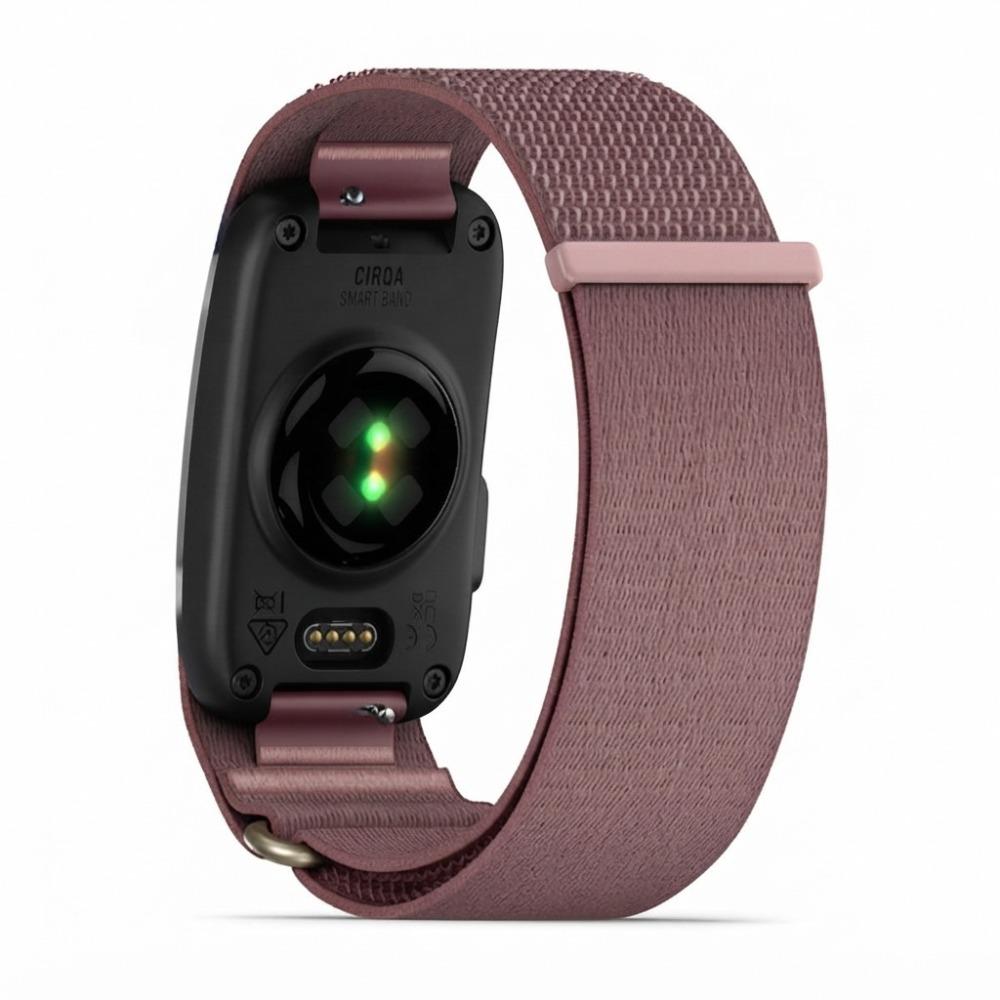 Loop Nylon Strap Breathable Fitness Tracker Wristband for Garmin CIRQA Smart Band for Men Women