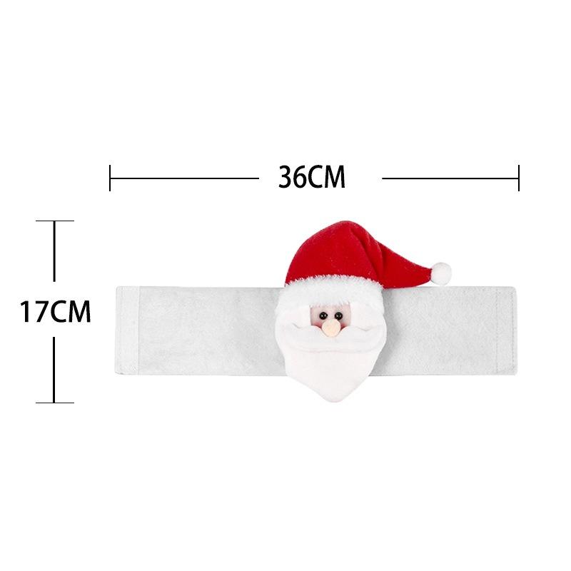 Christmas Cartoon Curtain Clasp Penguin Santa Claus Snowman Elk Curtain Holder Xmas Decor For Home Xmas Curtain Accessories