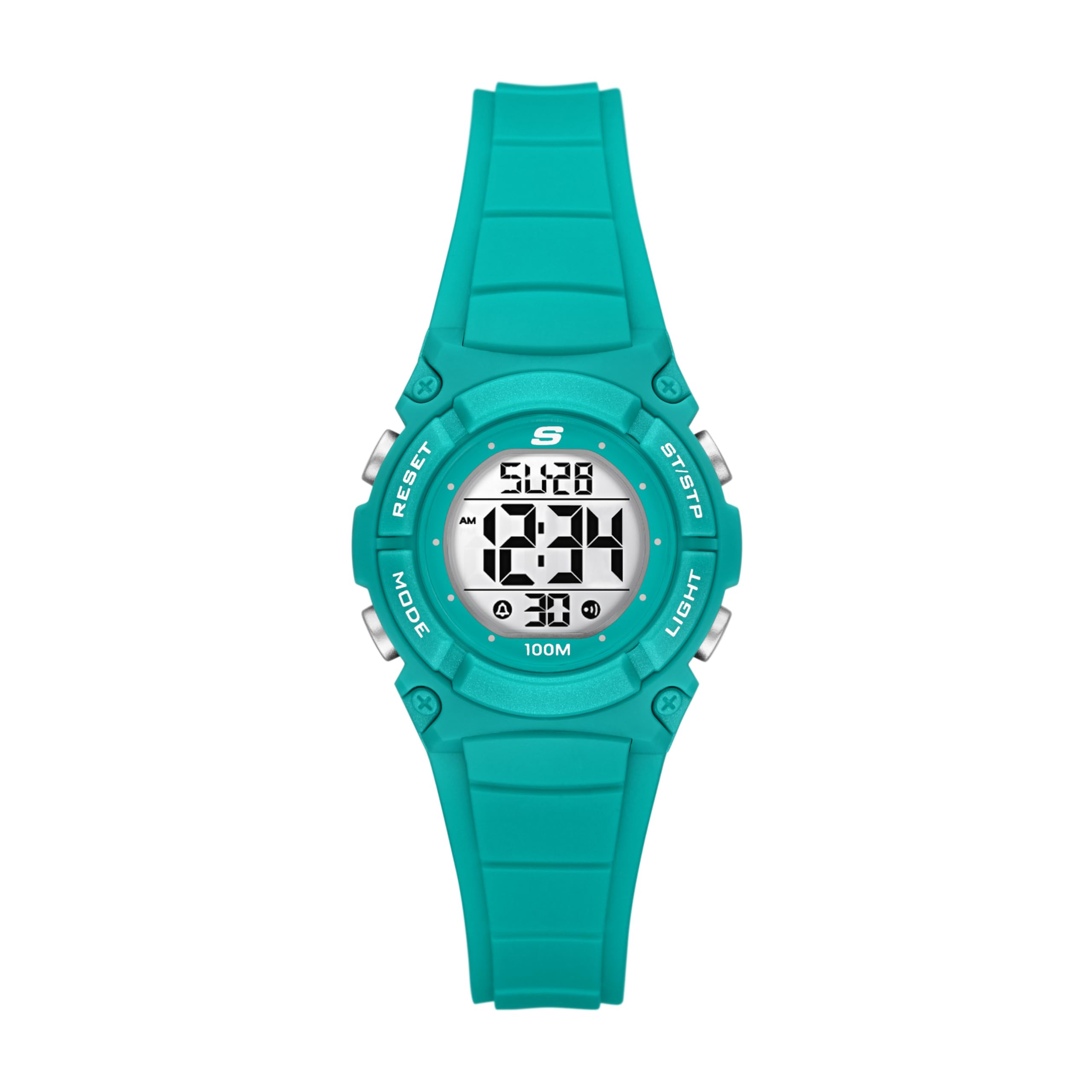 Skechers Digital Polyurethane Watch SR2166 Women s синий