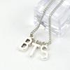 BTS Letter Necklace, BTS Clavicle Chain, ARMY Collectible Gift