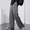 Herren Gerade Jogginghose Weiter Bein Baumwolle Trainingshose Kordelzug Buchstabe Sport Baggy Hose Lässige Lange Hosen Große Größe 8XL