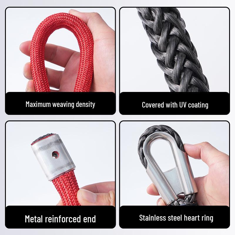 Heavy-Duty Off-Road Emergency Tow Rope