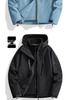 Unisex 3-in-1 Winter Mountaineering and Hiking Waterproof Jacket with Hood