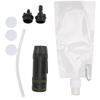 Outdoor Wasserfilter-Strohhalm mit Beutel-Kit Mini-Wasserreiniger für Notfall-Überlebensausrüstung