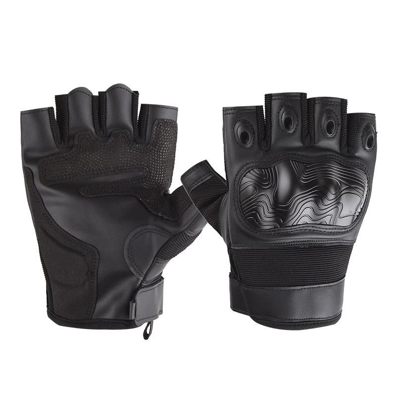 Tactical Gloves Men's Half Finger Outdoor Mountaineering Fighting Fitness Protection Training Special Forces Anti-skid