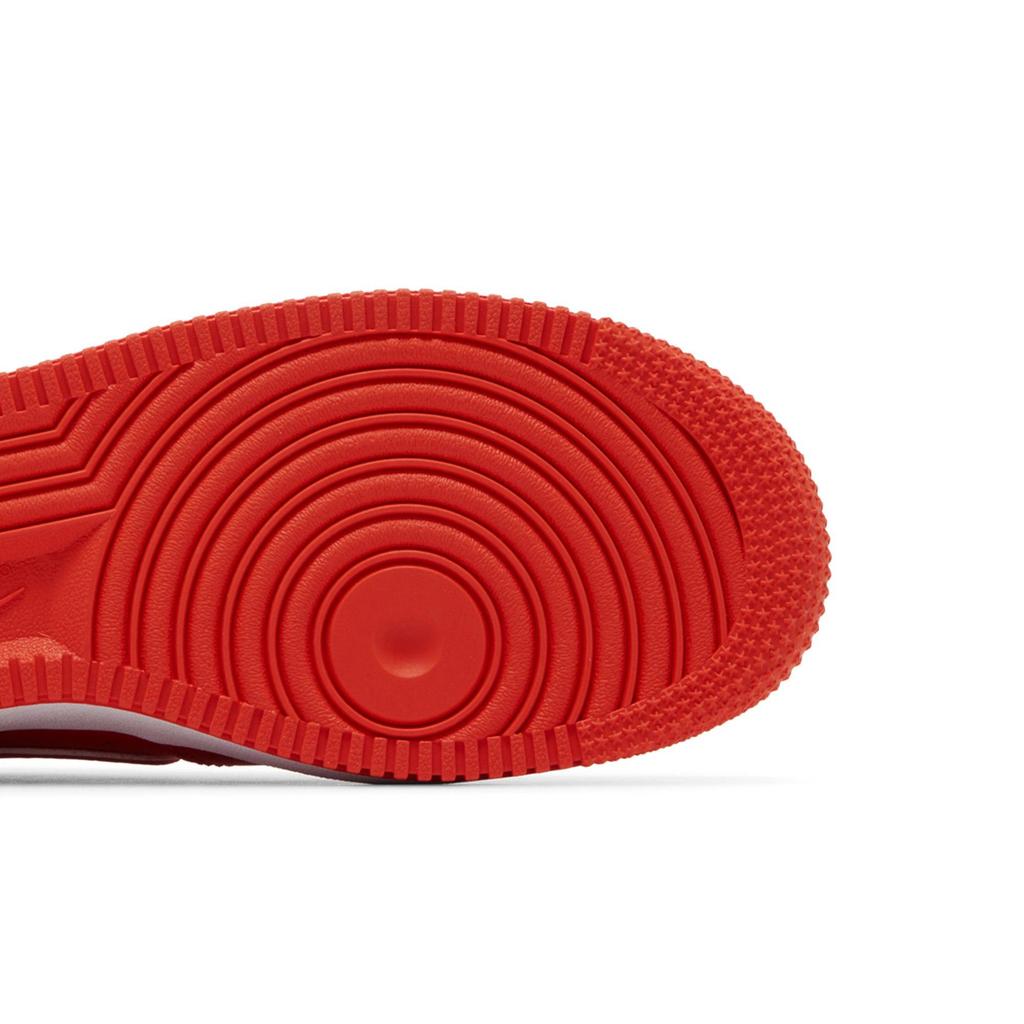 Nike Air Force 1 Grade School 'Picante Red' (Unisex) Picante Red / White / Picante Red Kids' Skateboarding Shoes DX5805 600