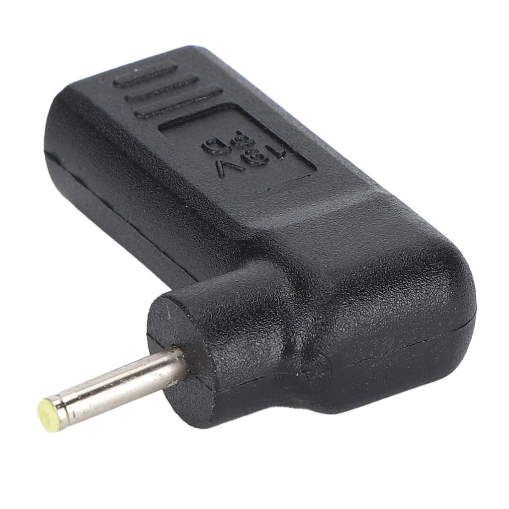 TypeC To DC Adapter Rectangle DC Plug 65W 90 Degrees  Tilt Elbow PD Emulator Trigger for Laptops Tablets