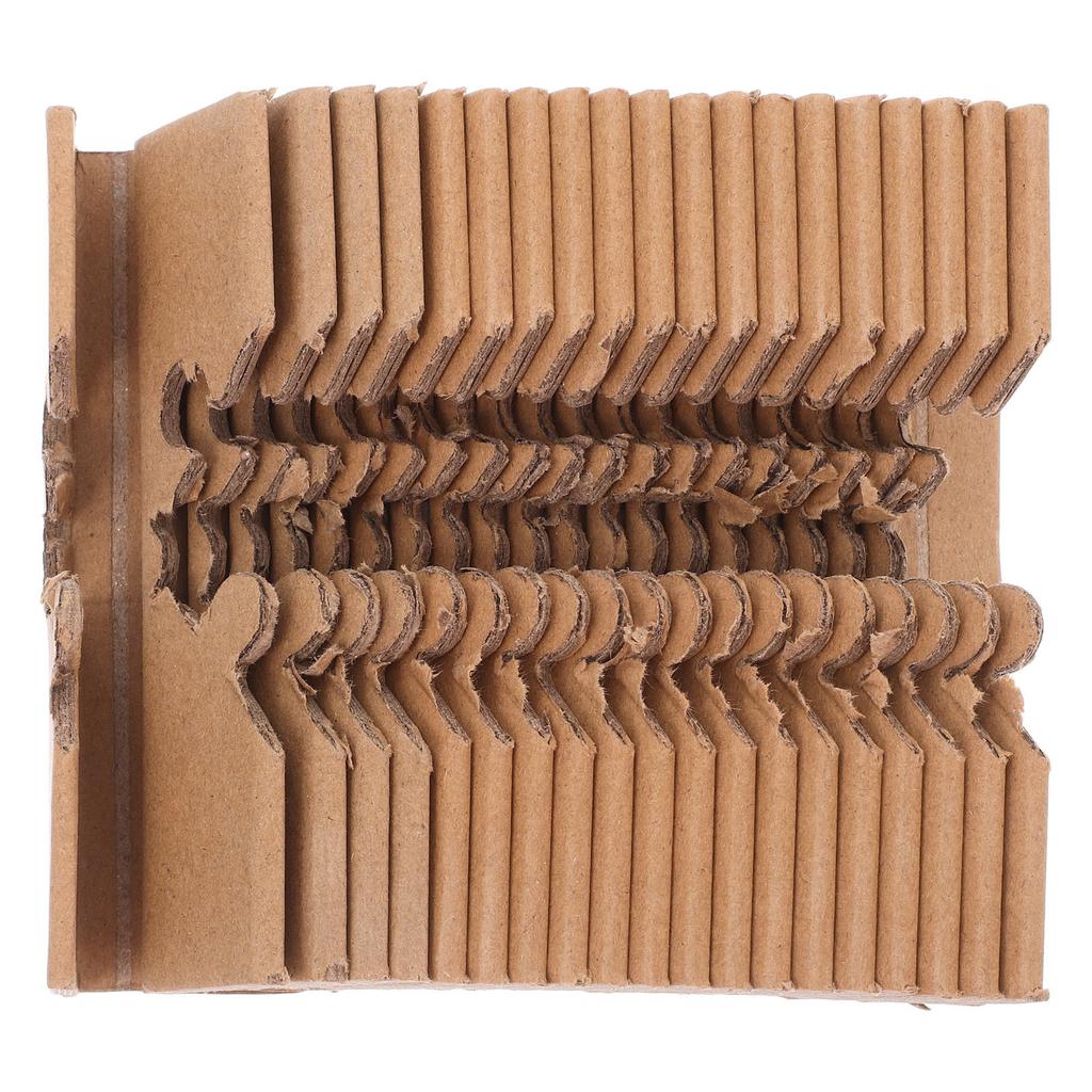 20Pcs Lock Buckle Paper Corner Guards Heavy Duty Shipping Box Corner Protectors Carton Edge Protectors Packaging Moving Storage
