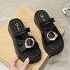 [Ushilai] Platform Roman Sandals, New Fairy Style with Skirt Women 2025 New Summer Fashion Versatile