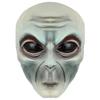 Masque intégral Masque d'extraterrestre Masque d'extraterrestre vert Masques d'extraterrestres Masque d'Halloween amusant Déguisement de Carnaval