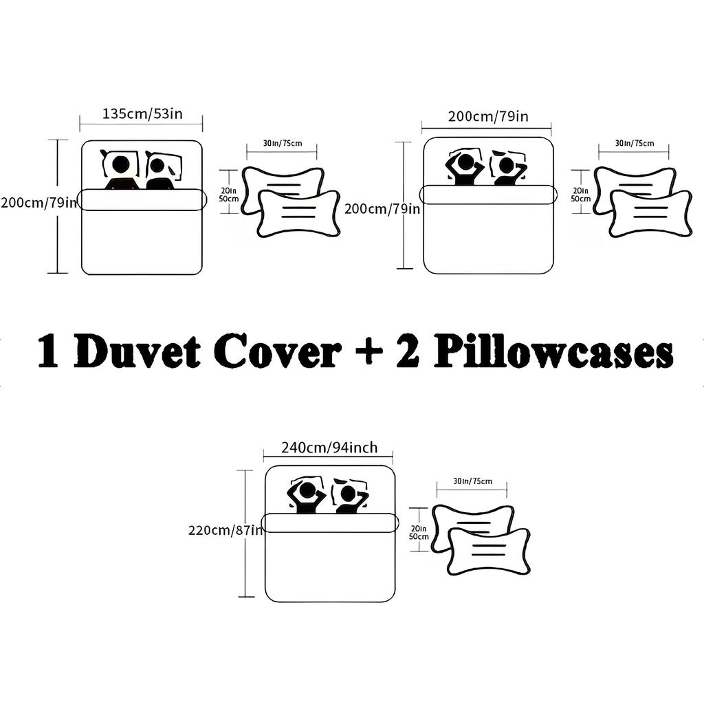 Comforter 3Pcs Set Of Two Elephant Down S 3D Digital Print Bedding Set Soft And Comfortable Breathable Bedding Set For Bedroom