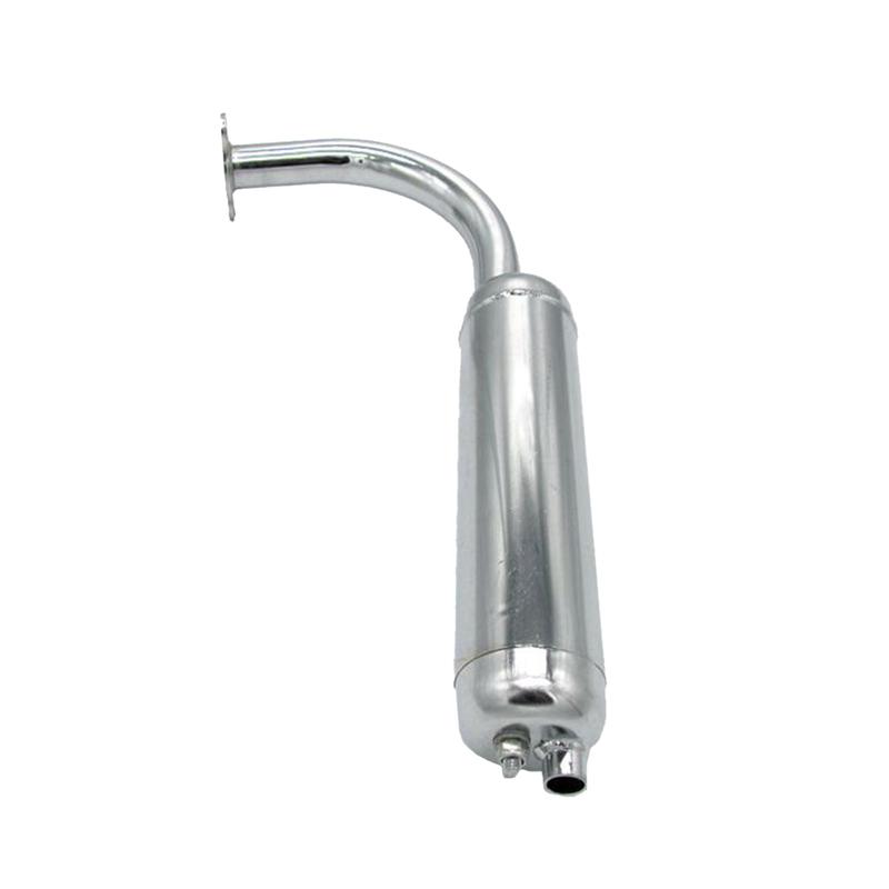 Durable Chrome High Quality Exhaust Pipe Muffler for 48 66 70 80cc Motorized