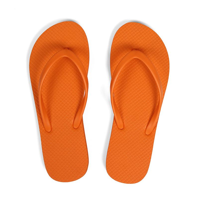 Beach Flip-flops Cool Slippers Women's Fashion Solid Color Versatile New Simple Classic Soft Bottom Summer Flip-flops Women