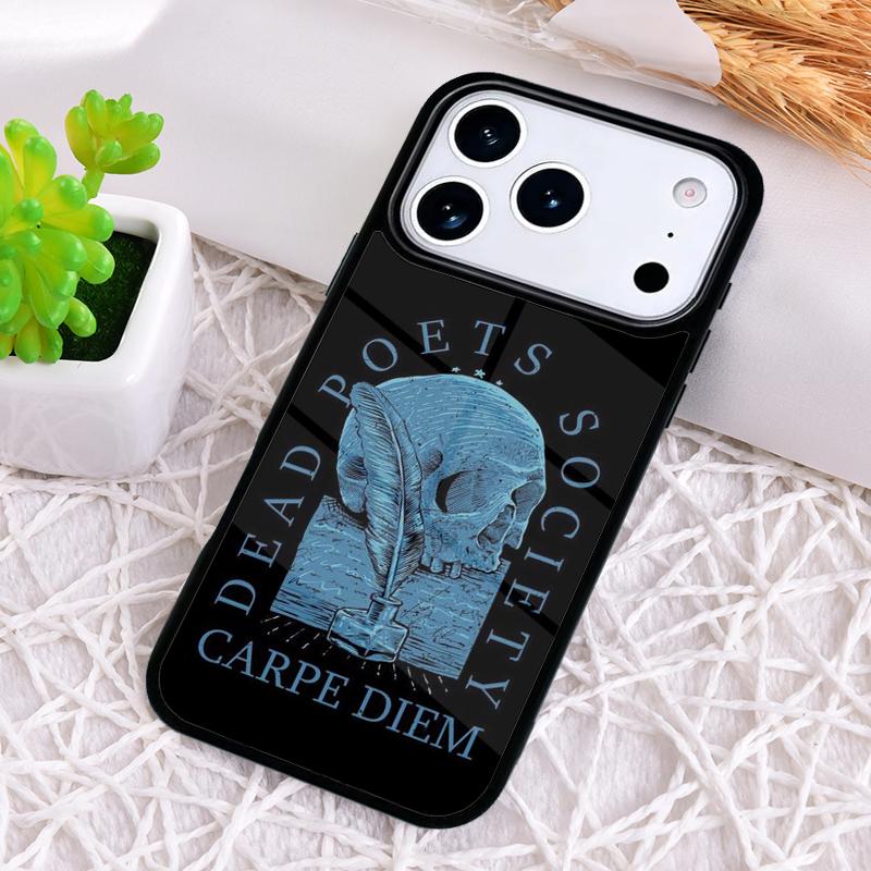 Dead Poets Society Five Centuries Of Ver Phone Case for iPhone 17 Air 16 15 11 12 14 13 Pro Max Shockproof Cover