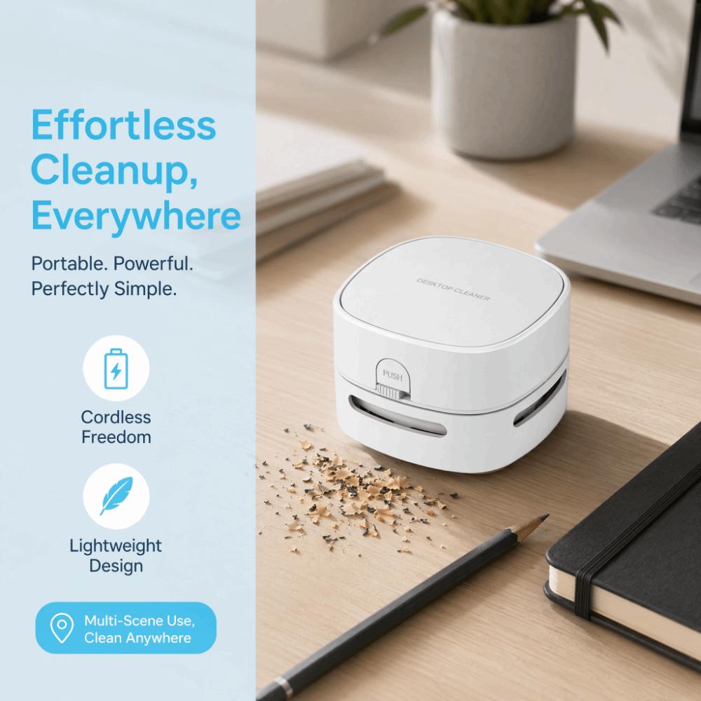 Rechargeable Mini Vacuum Cleaner High Suction Power Handheld Vacuum Cleaner Keyboard
