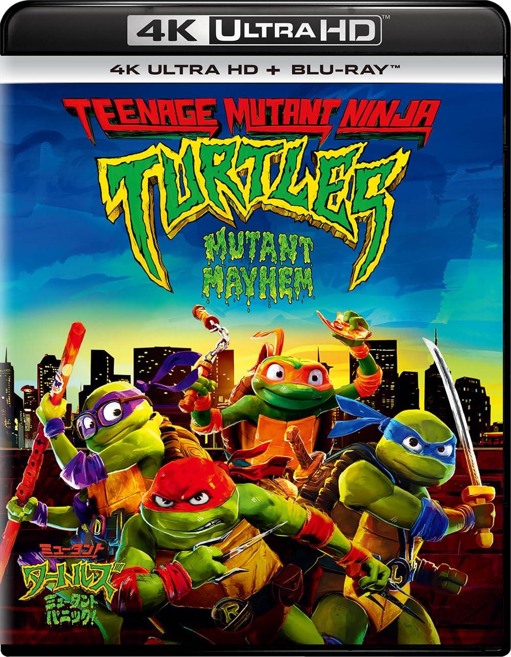 

Teenage Mutant Ninja Mutant 4K Ultra HD ULTRA HD Turtles Panic! + Blu-ray [4K + Blu-ray]