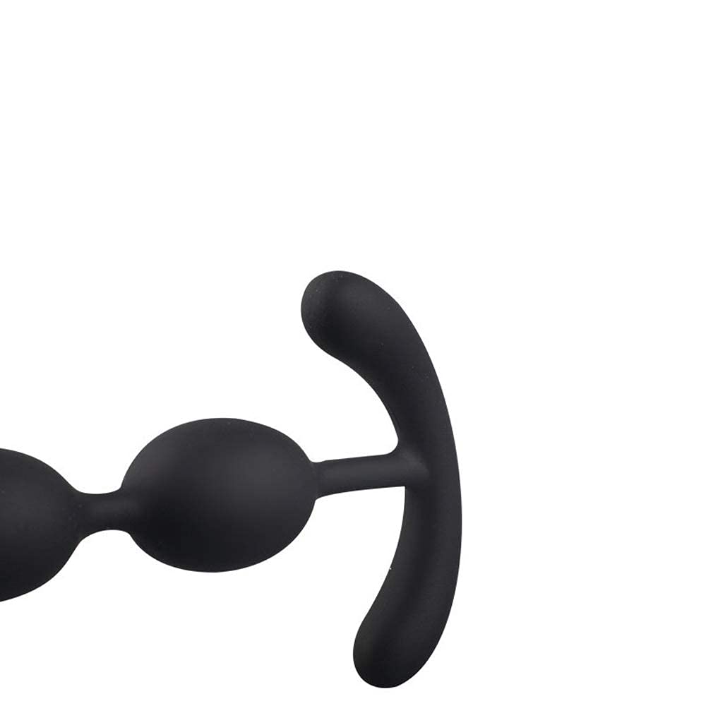 Anal Plug Anal Beads Made of Silicone with Handle Popular Ranking Adult Anal Pearl Anal Plug SM Goods 5 Connected Beads Anal Beads Beginner Waterproof