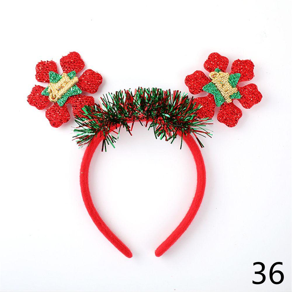 Elk Antlers Ornaments Antlers Hair Accessories Xmas Hairband Christmas Decorations Reindeer Headwear Christmas Headbands