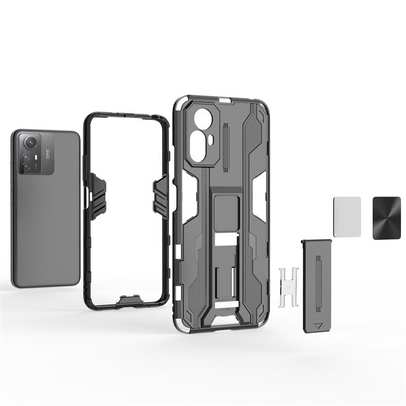 Coque For Xiaomi Redmi Note 12S Case Shockproof Armor Funda for Redmy Note12S Not 12S 12 S 4G Magnetic Stand Holder Phone Cover