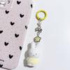 Kawaii Miffy Rabbit Keychain Cute Outfit Miffy Rabbit Keychain Cartoon Girl Heart Student Bag Best Friend Gift Accessory