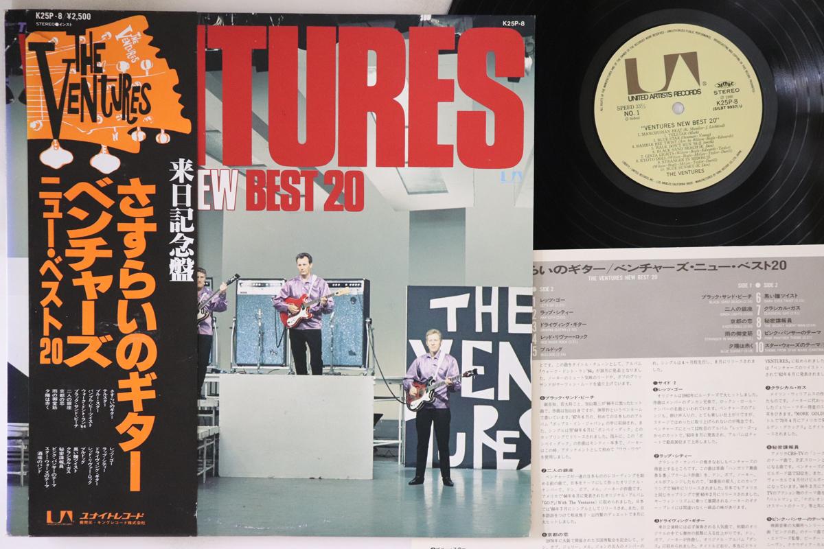 

LP Record VENTURES Ventures New Best 20 K25P8 UNITED ARTISTS 1980 Japan Obi Rock Used