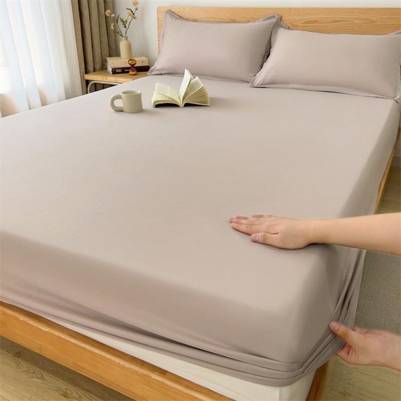 

водонепроникний матрац цільний водонепроникний та приємний до шкіри матрац дихаючий матрац, стійкий до сечі однотонний всебічний захисний чохол 200*220cm