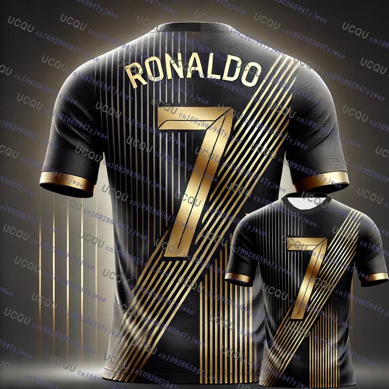 2026 Neuankunft Sonderedition Ronaldo 7 Fußballtrikot Sport Kurzarm T-Shirt Trainingsuniform Fußballtrikot L