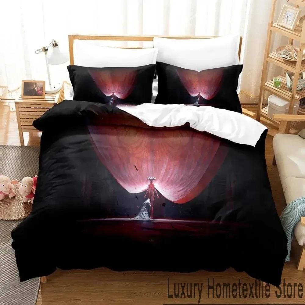 3D Print Diablo IV Game Bedding Set Duvet Cover Bed Set Quilt Cover Pillowcase Comforter King Queen Size Boys Adult Bedding