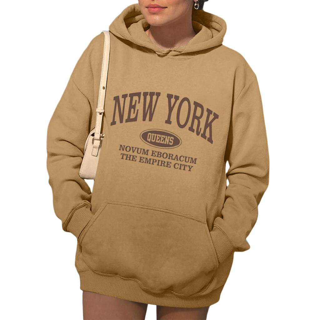 Womens Hoodies Fall Fashion Sweatshirts  Printed Casual Long Sleeve Loose Sweatshirt  Fall Hoodie Sweatshirt