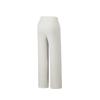 Anta Minimalist Solid Color Wide Leg Knitted Sports Pants Women bottoms Half-Summer-Gray 962627304-4