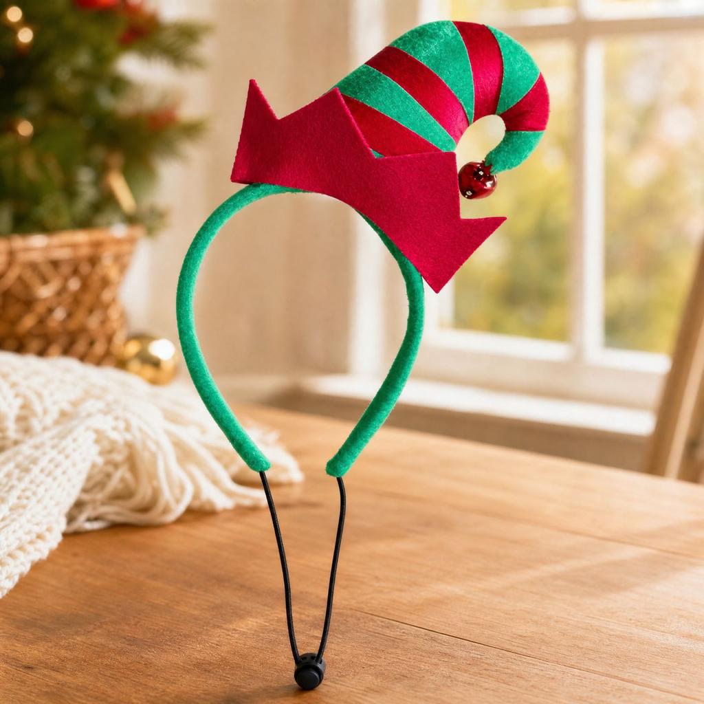 Christmas Dog Hat for Small and Medium Dogs with Cute Holiday Design