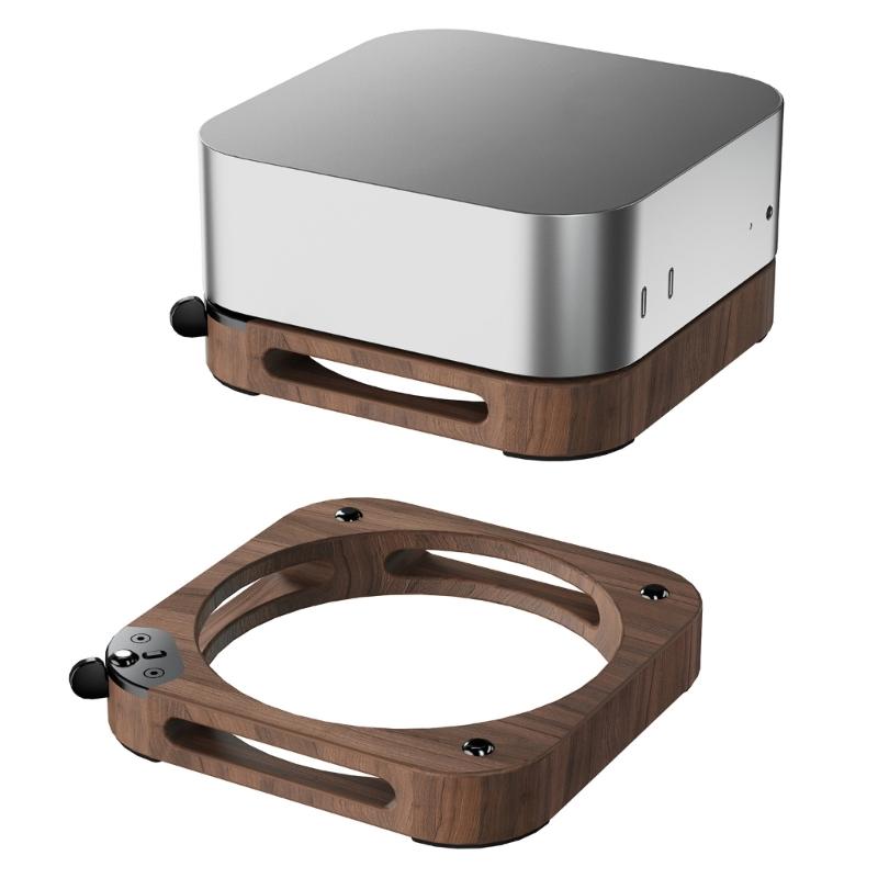 Desktop Stand for 4 with Integrated Power Button and Enhanceds Cooling Ventilated Desktop Holder