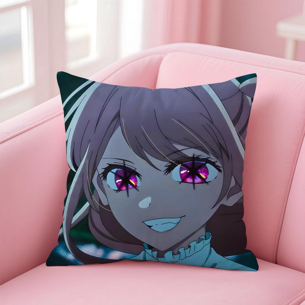 

RRuby Hoshino Cushion Cover Pillowcase Short Plush Invisible zipper Room Sofa Cushion Cover 30X30cm