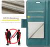For Samsung Galaxy A14 5G Wallet Case with [RFID Blocking] Card Holder Magnetic Kickstand,Leather Flip Protective Case Wallet