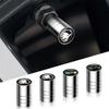 AAAJB1 4pcs Car Badges Wheel Tire Valve Stem Caps Covers Auto Accessories For Yeti Fabia Octavia 3 2 A5 Kodiaq Karoq Rapid Superb