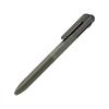 Pentel Calme Multi-Function Pen (Ballpoint 0.5mm, Mechanical Pencil 0.5mm) - Khaki, BXAW355D, Leather-like Long Grip, Quiet & Smooth Knock, Black/Red