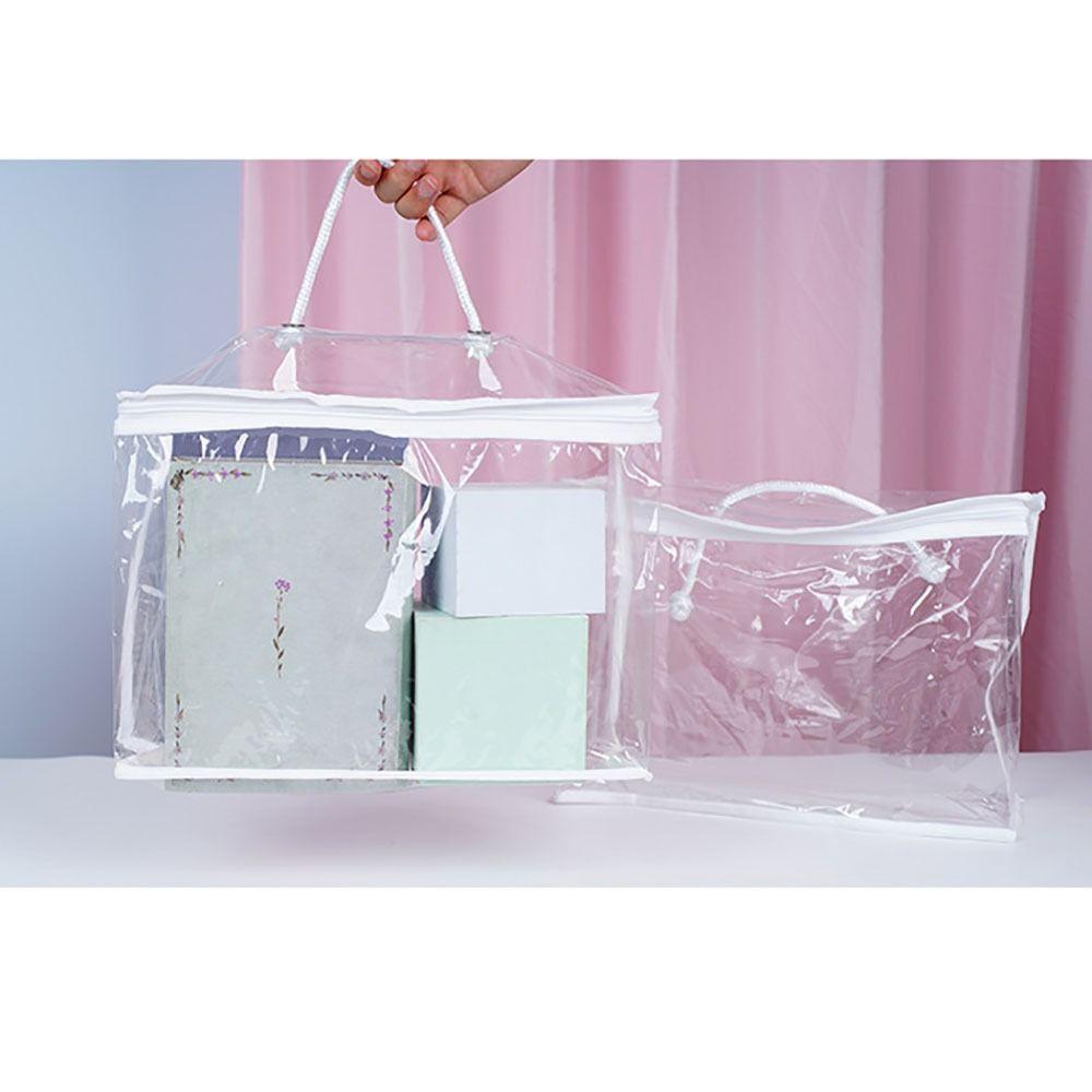 PVC Kissen Aufbewahrungstaschen Transparent Steppdecke Verpackungstasche Langlebiger Decken Aufbewahrungsbehälter