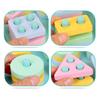 Montessori Wooden Sorting and Stacking Toys Educational Learning Preschool Color Recognition Shape Sorter Puzzles for Kids Gifts