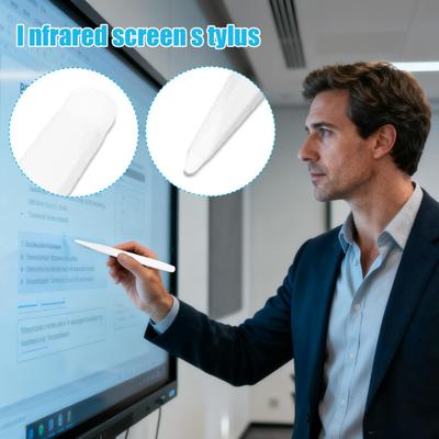 Učební pero Elektronické pero na bílou tabuli Dvojité hroty Kapacitní dotykové obrazovky ABS Pohodlné Přesné dotykové pero
