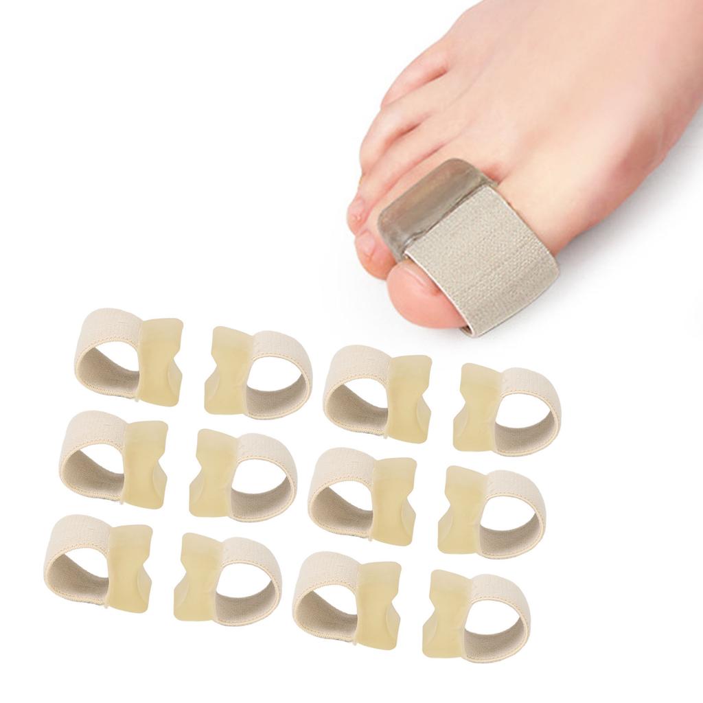10 Pair Toe Separator Elastic Prevent Rubbing Pressure Relief Big Toe Spacer for Overlapping Toe Hammertoe