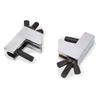2PC Heavy-Duty Metal Ferrule Hose Clamp Set Small Hose Pincher Clamp Tool for Automotive Repair and Vacuum Hose Line Clamping