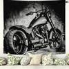 Motor cycles Wall Tapestry Aesthetic Wall Hanging Printed Fabric Blanket Decorative Tapestries for Bedroom Living Room Home Decor
